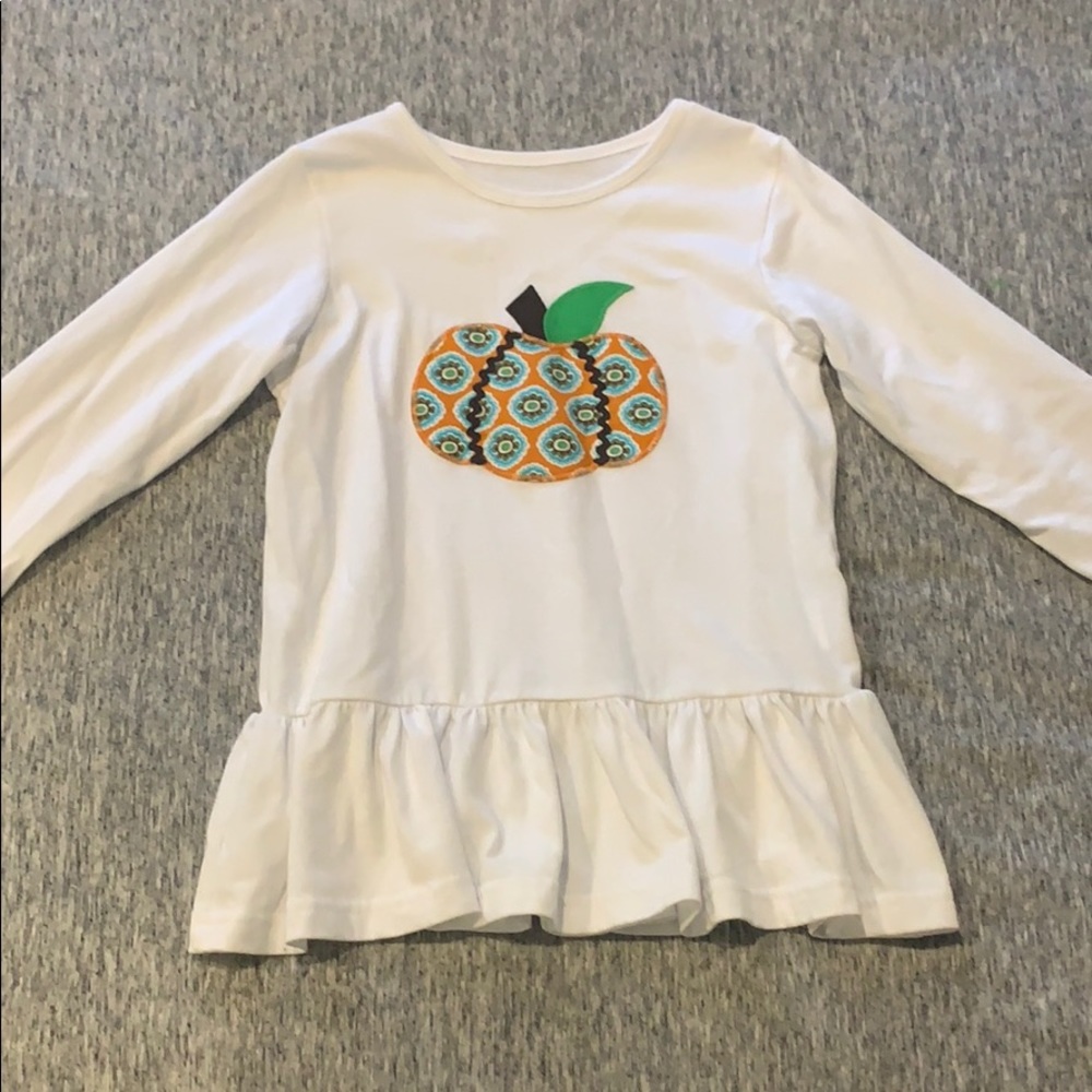 Girl’s Pumpkin Shirt